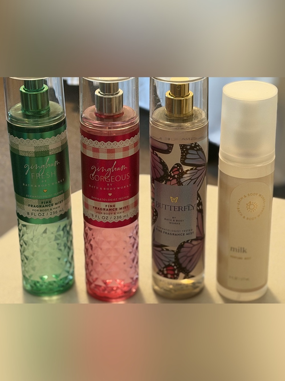 Bath and Body Works fragrance perfume mists- 4 scents!